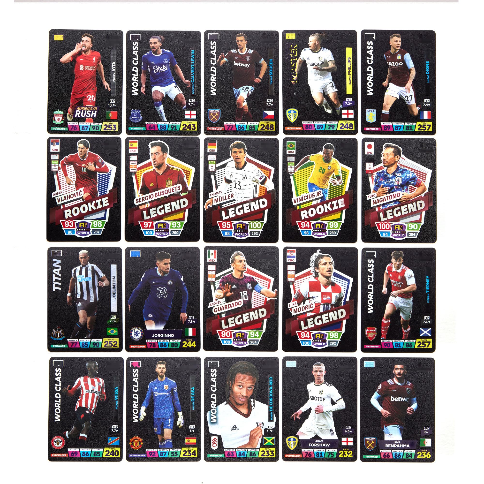 サッカー⭐︎ワールドカップ記念プレート  6枚 Amazon.co.jp: 2022/23 ワールドカップサッカースターカード サッカー